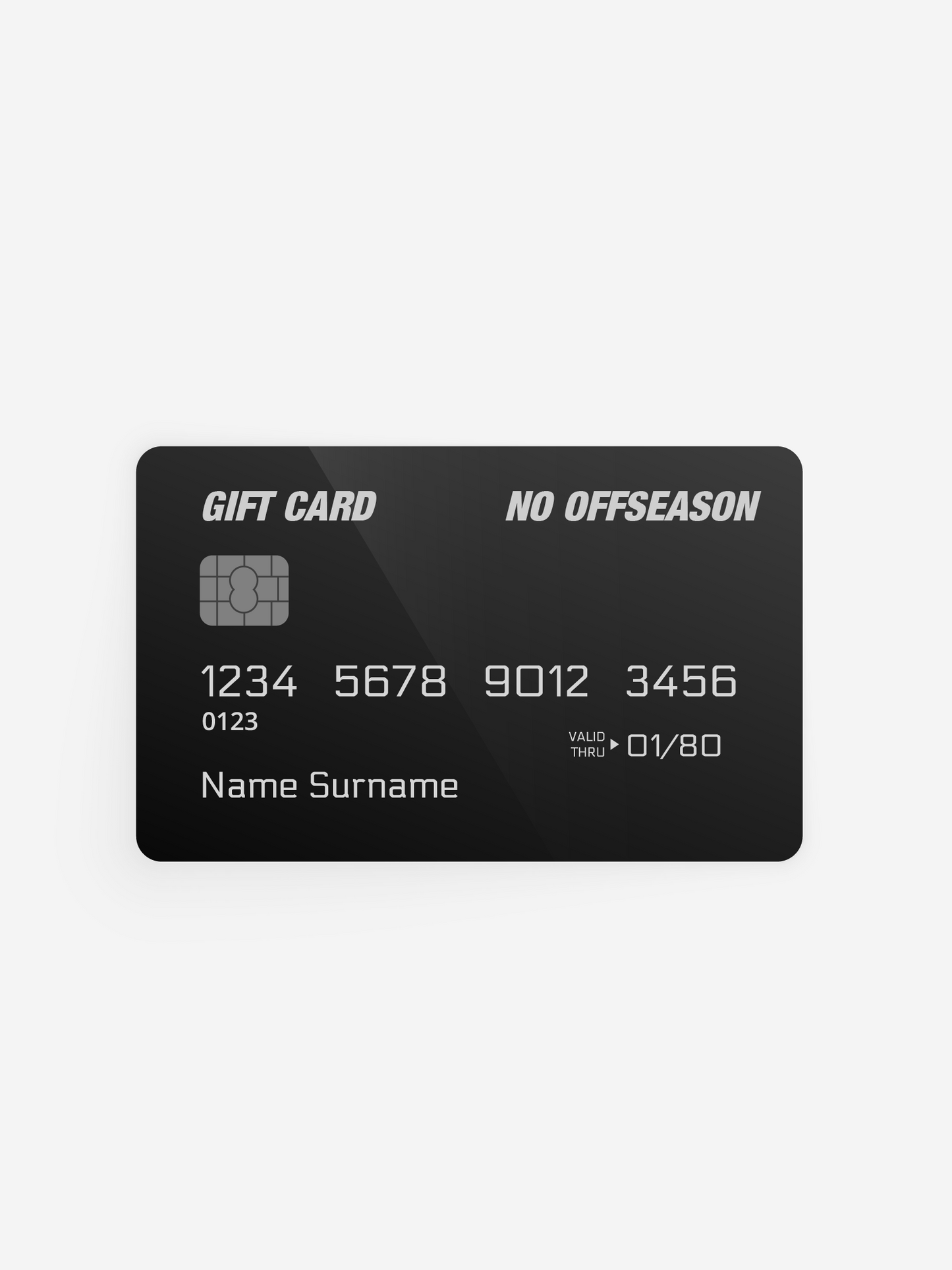 NO OFFSEASON Geschenkgutschein