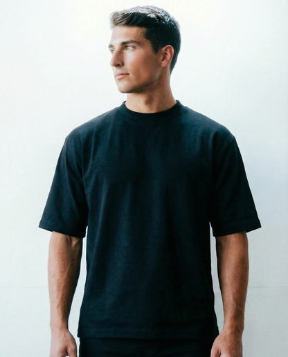 HEAVYWEIGHT T-SHIRT BLACK